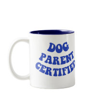 Mug certifiée par un parent chien
