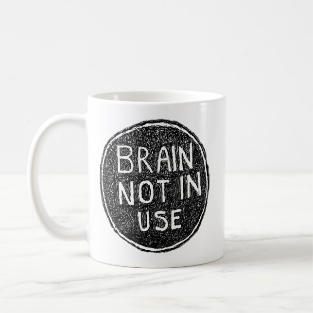 Mug Cerveau non utilisé (Gauche)