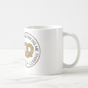 Mug Ces bretzels me rendent assoiffé