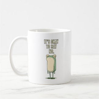 Mug C'est Bien De Dire Non Citation Grenouille Grinche