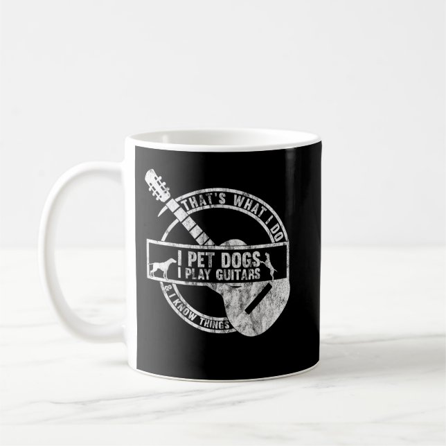 Mug C'est ce que je fais, je fais des chiens de compag (Gauche)