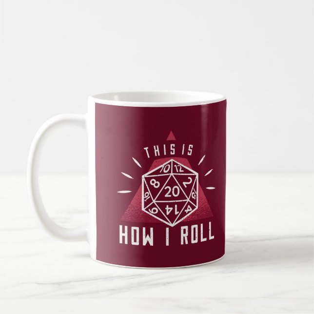 Mug C'Est Comme Ça Que Je Passe Des Jeux De Rôle (Gauche)