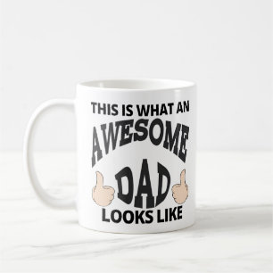 Mug C'Est Comme Ça Qu'Un Père Ressemble À Papa