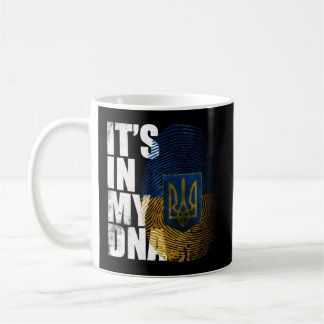 Mug C'Est Dans Mon Adn Ukrainien Vyshyvanka Kozak Ukra