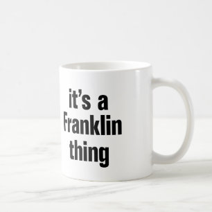 Mug c'est franklin