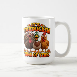 Mug C'est la période de l'année pour le Turducken.