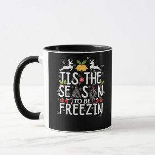 Mug C'est la saison de se geler Minimal Clean