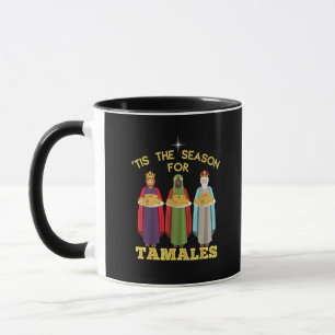 Mug C'est la saison des tamales, Noël mexicain amusant