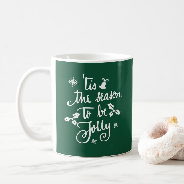 Mug c'est la saison pour être joyeux (Avec donut)