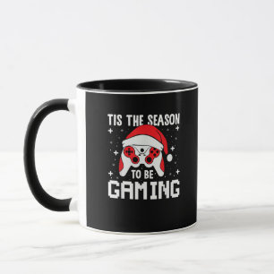 Mug C'est la saison pour le rythme de Noël du gamer