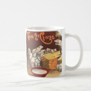 Mug C'est le fromage adorable souris Vintage