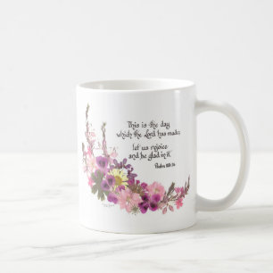Mug C'est le jour, 118:24 de psaume