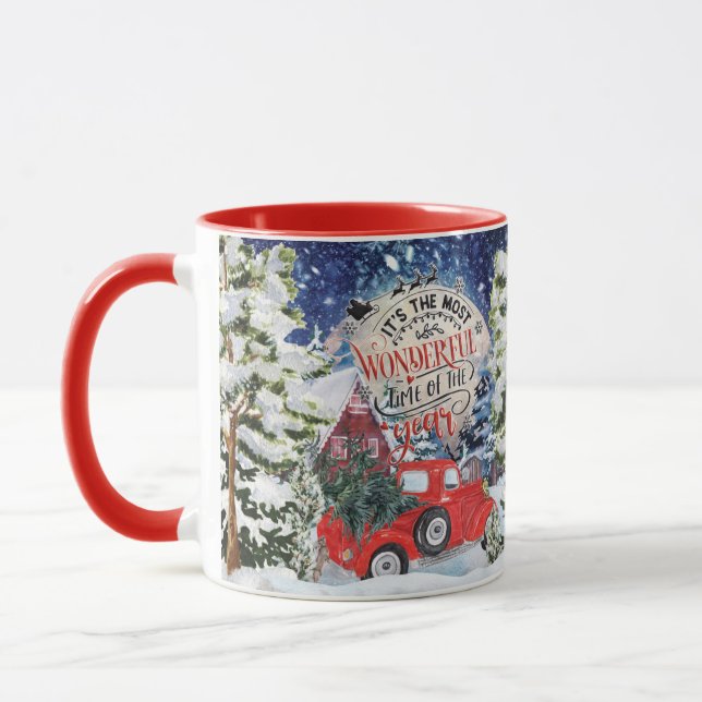 Mug C'est le moment le plus merveilleux de l'année (Gauche)