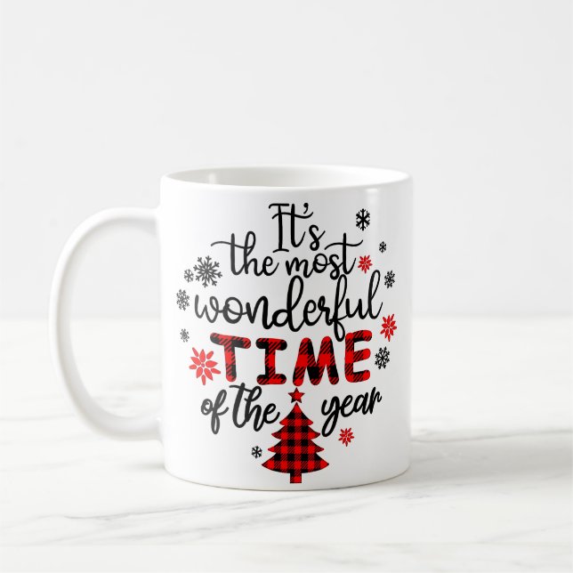 Mug C'est le moment le plus merveilleux de l'année Noë (Gauche)