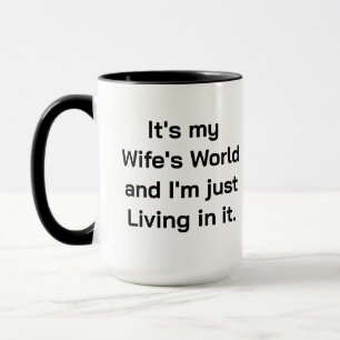 Mug C'est le monde de ma femme