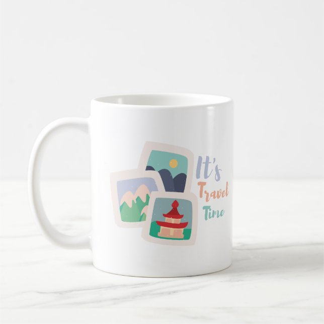 Mug C'est le temps de déplacement (Gauche)