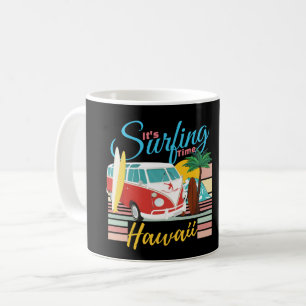 Mug C'est le temps du surf Hawaii - Summer Beach Vibes