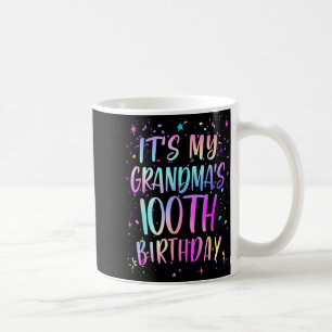 Mug C'est les 100 ans de ma grand-mère Coloré Joyeux 1