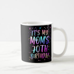 Mug C'est les 70 ans de ma maman Coloré Joyeux 70 Ans