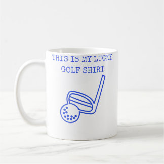 Mug C'est Ma Chemise De Golf Chanceuse