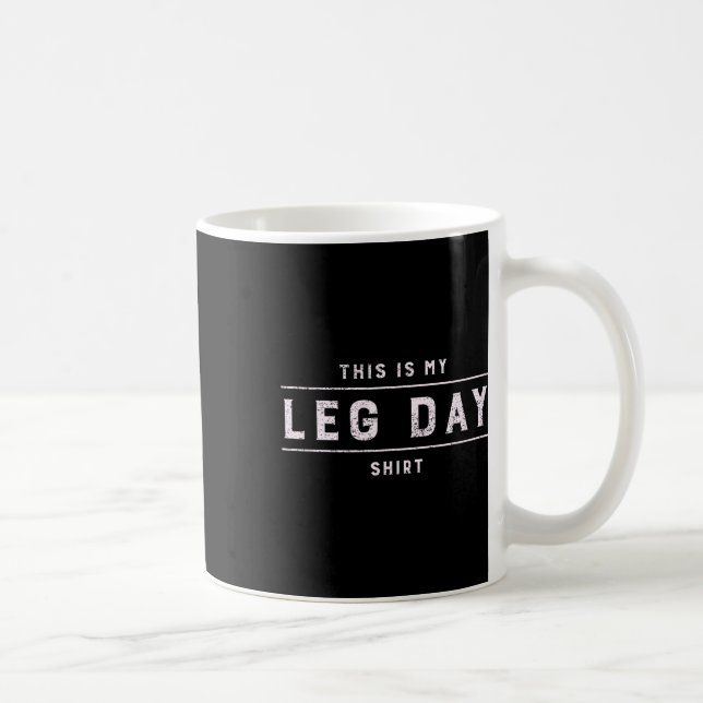 Mug C'Est Ma Chemise Jour De Jeu Hommes Drôle Gym Body (Droite)