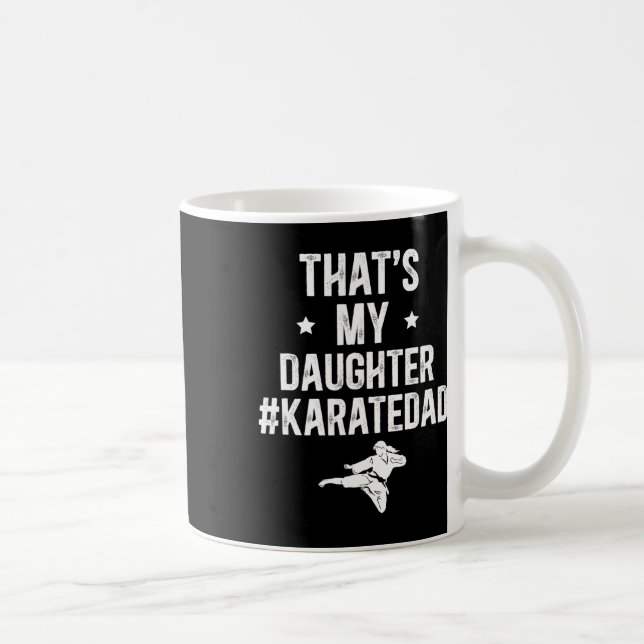 Mug C'est ma fille Karate Papa Karate Père (Droite)