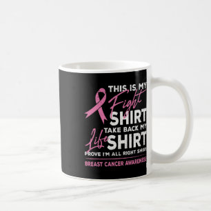 Mug C'Est Ma Lutte Contre Le Cancer Du Sein Pink Ribb