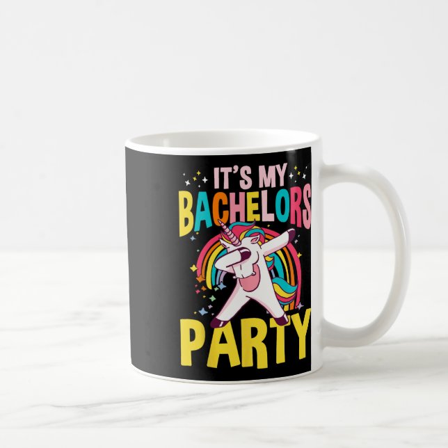 Mug C'est ma soirée d'enterrement de vie de garçon pou (Droite)