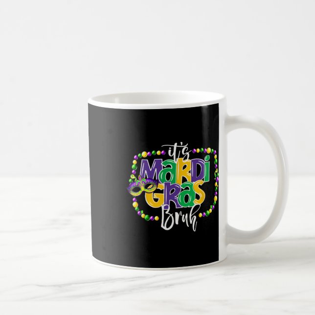 Mug C'est Mardi Gras Bruh Amusants Ados Garçons Mardi  (Droite)