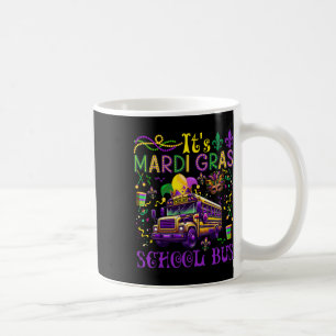 Mug C'est Mardi Gras School Bus Driver Team Costume Ma