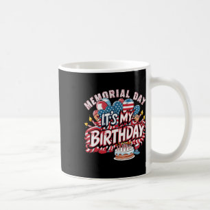 Mug C'est mon anniversaire Memorial Day Cool Retro Fun