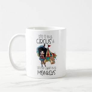 Mug c'est mon cirque ce sont mes singes
