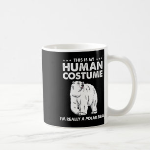 Mug C'est Mon Costume D'humain Je Suis Réellement Un O