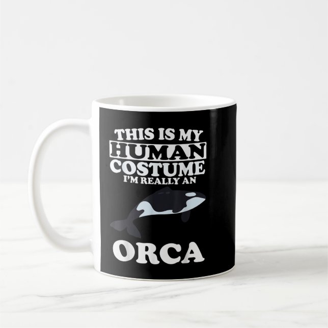 Mug C'est mon costume humain I_m Vraiment une baleine  (Gauche)