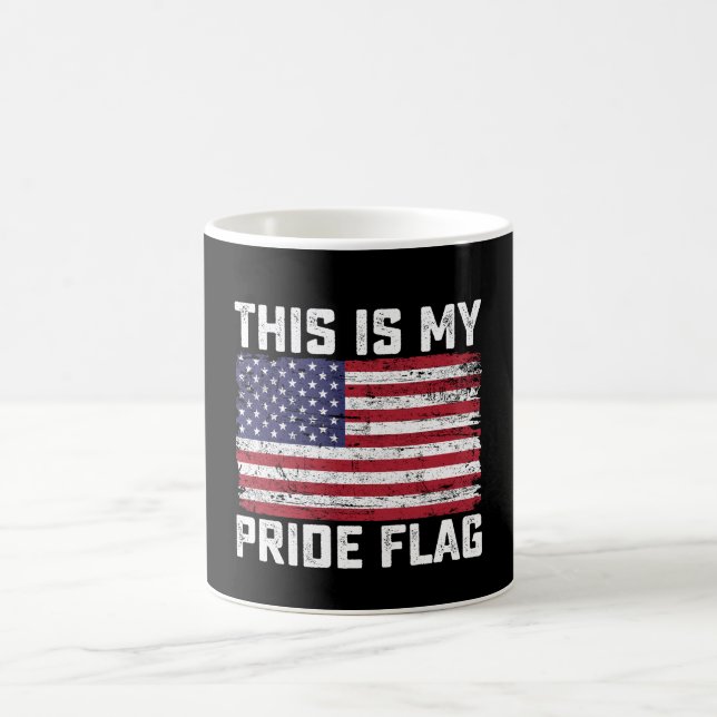 Mug C'Est Mon Drapeau De Fierté USA (Centre)