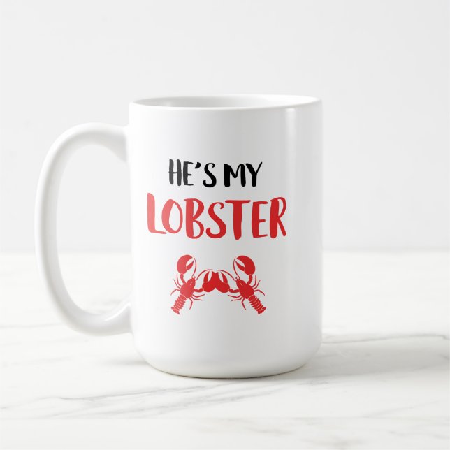 Mug C'est mon homard (Gauche)
