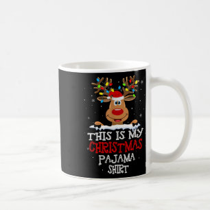 Mug C'Est Mon Jeu De Noël Amusant Reindee De Noël
