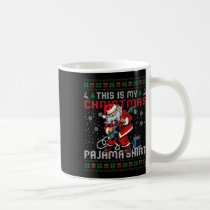 Mug C'Est Mon Jour De Noël, Guitare De Pyjama