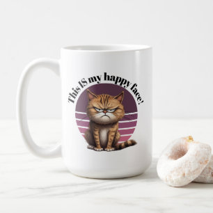 Mug C'Est Mon Joyeux Visage ! Grumpy Cat