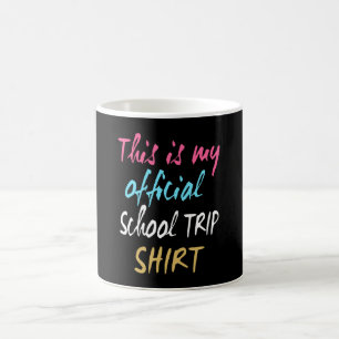 Mug C'est mon maillot officiel de voyage scolaire
