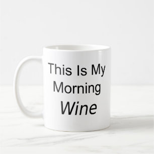 Mug C'est mon vin du matin