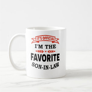 Mug C'est officiel Je suis le gendre favori