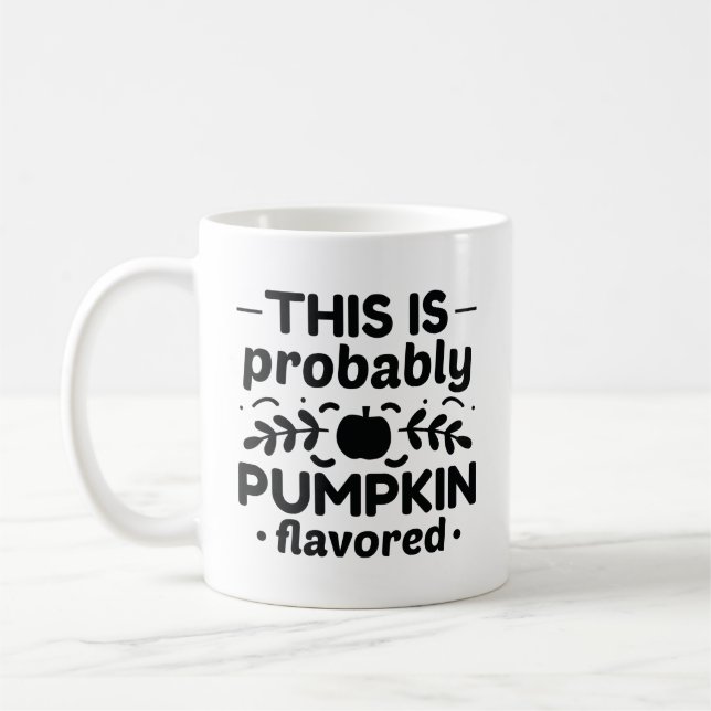 Mug C'Est Probablement Citrouille (Gauche)
