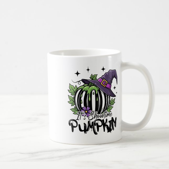 Mug C'Est Spectacle Sorcière Citrouille Halloween Mer  (Droite)