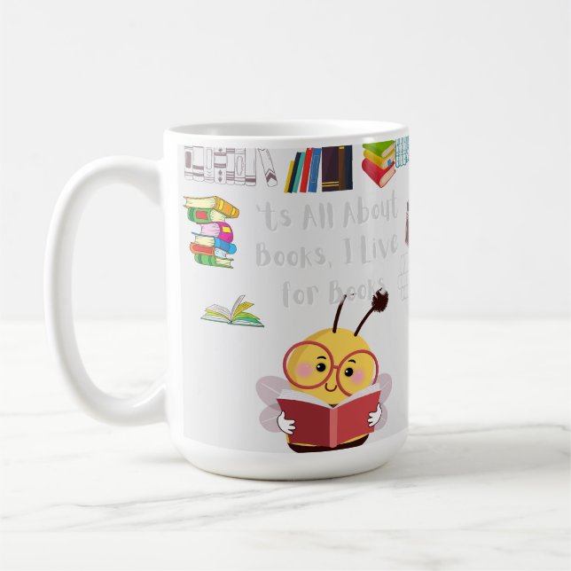 Mug C'est tout sur les livres (Gauche)