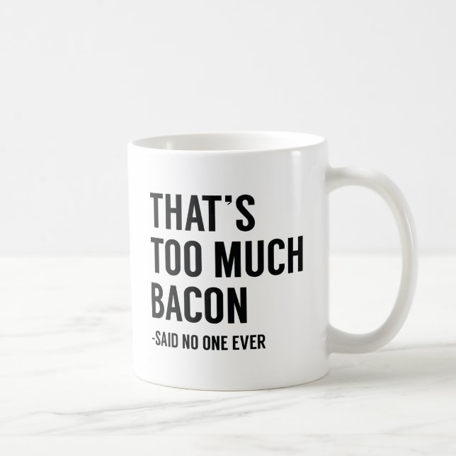 Mug C'est trop grand (Droite)