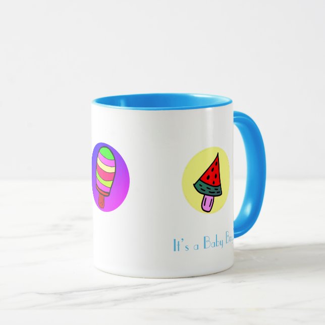 Mug C'est un bébé garçon (Devant droit)