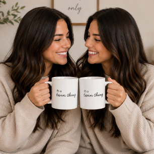 Mug C'est un jumeau   Jumelage de jumelage moderne