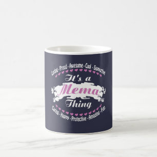 Mug C'est une chose de Mema