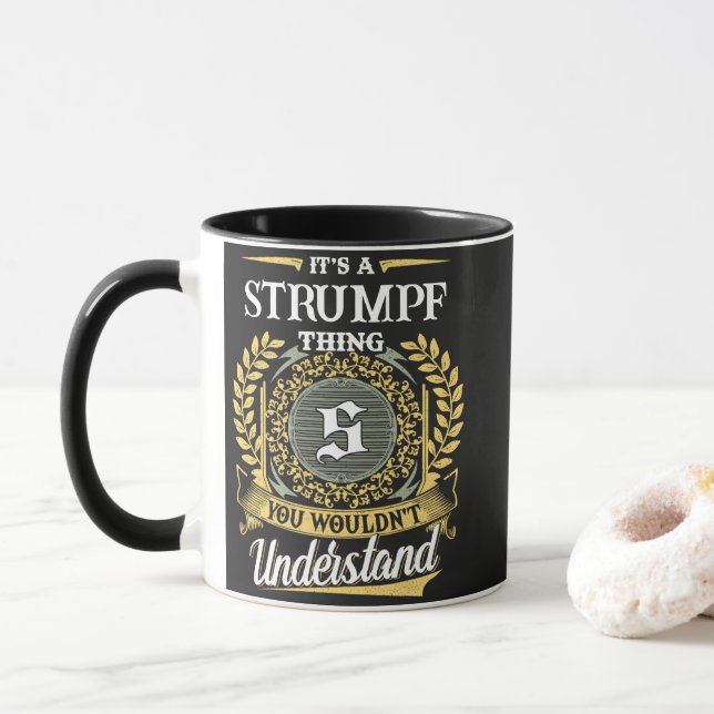 Mug C'est une chose de STRUMPF que vous ne comprendrie (Avec donut)